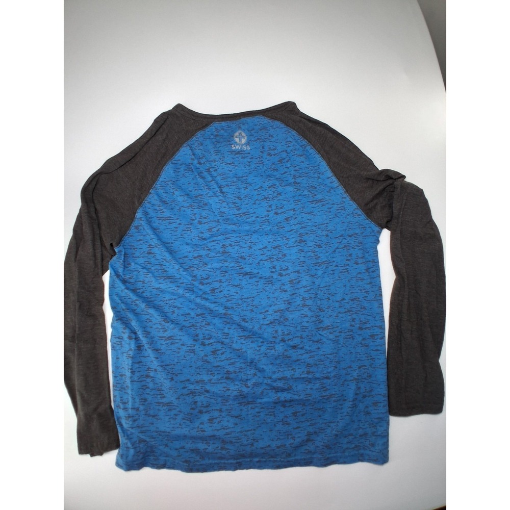Swiss Mens Long Sleeve Shirt Xl